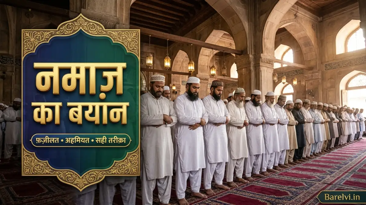 नमाज़ का बयान – Namaz Ka Bayan (फ़ज़ीलत व अहकाम)